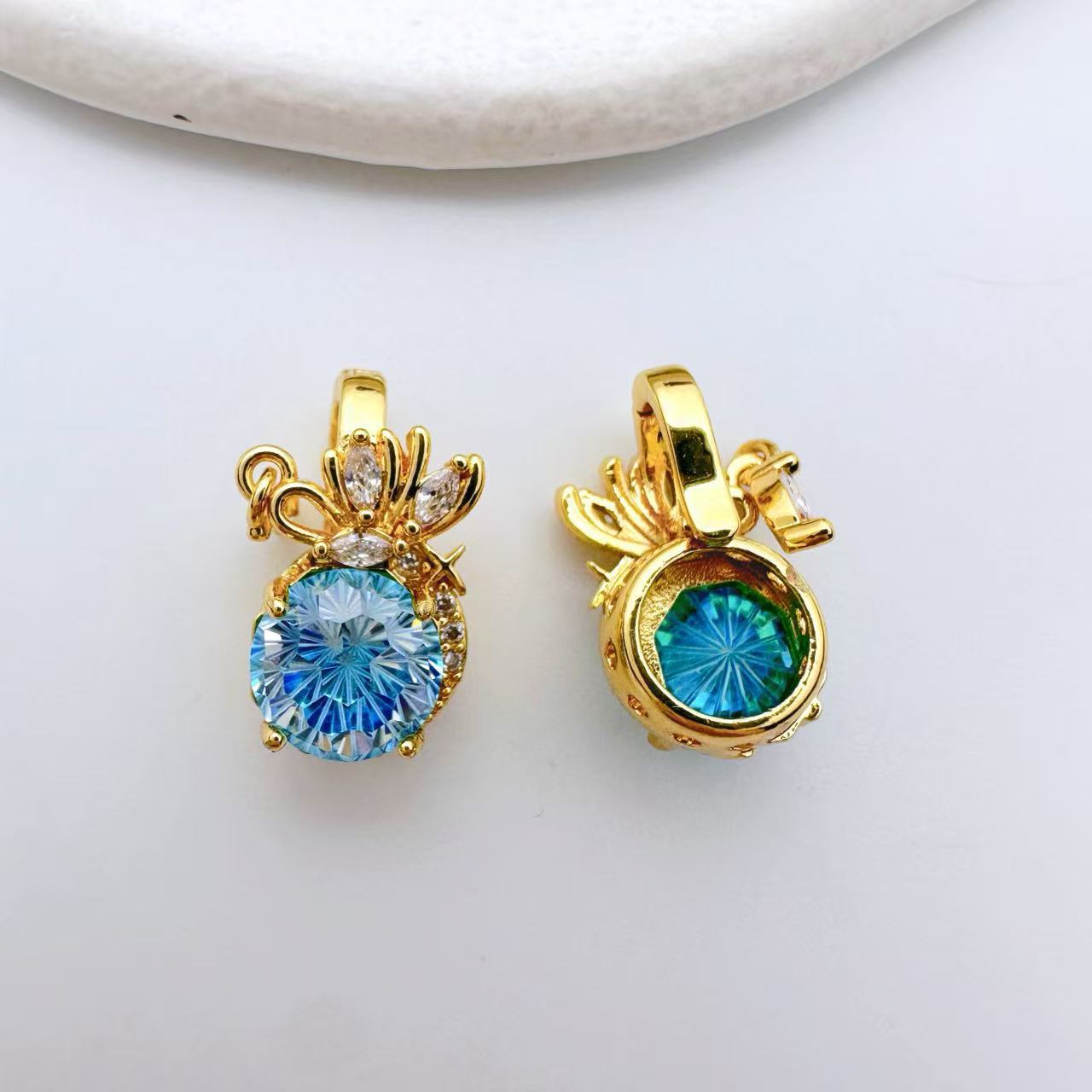 Floral Pendent Connection Closure/Clasp