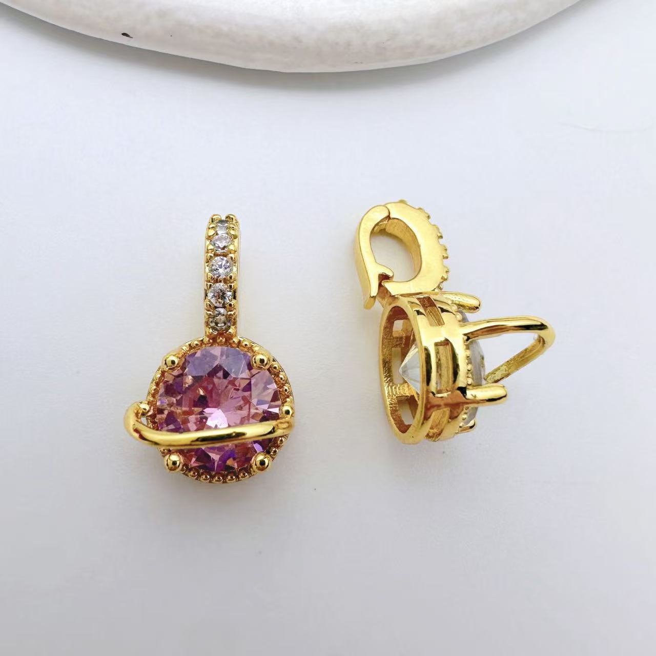 Big Zircon Connection Closure/Clasp