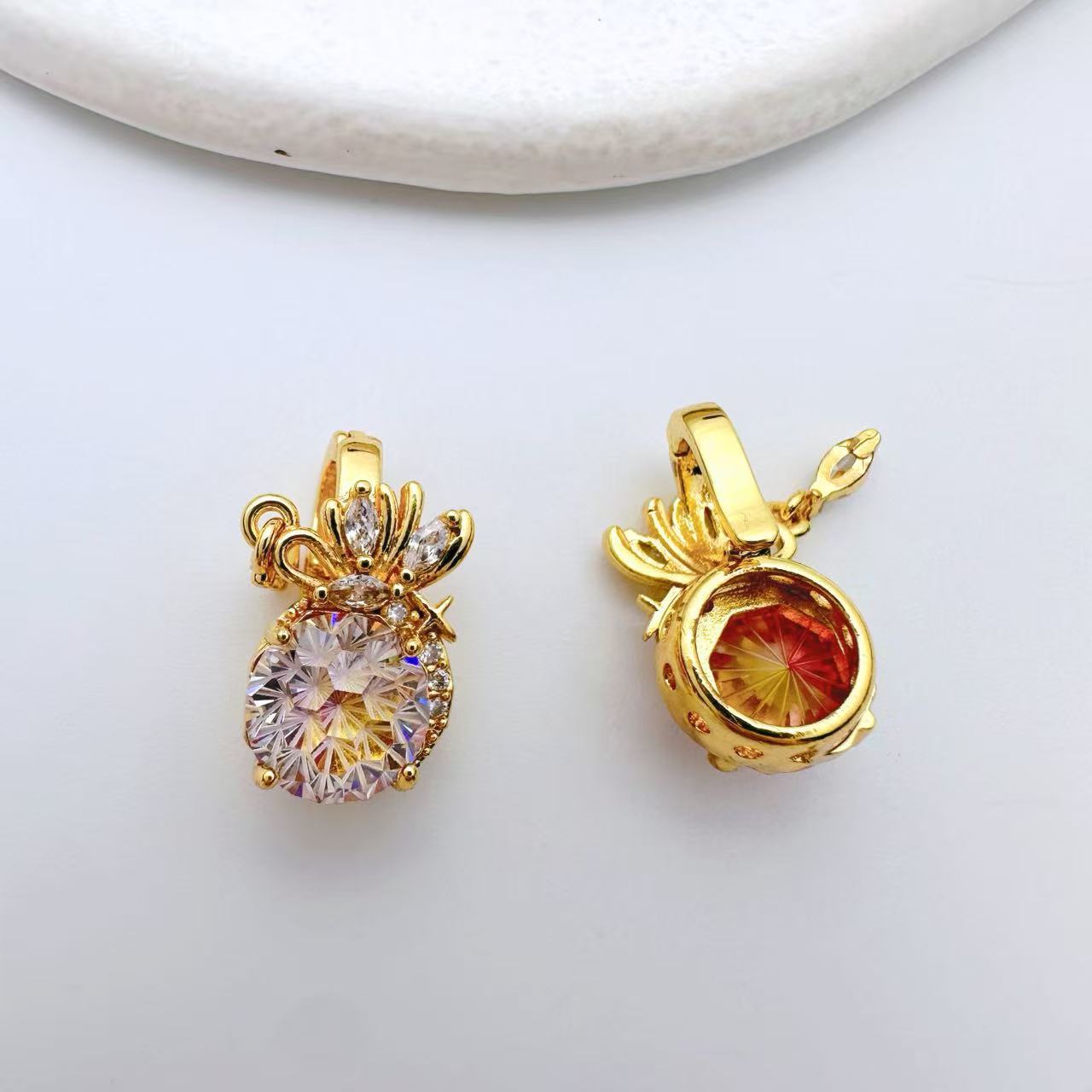 Floral Pendent Connection Closure/Clasp