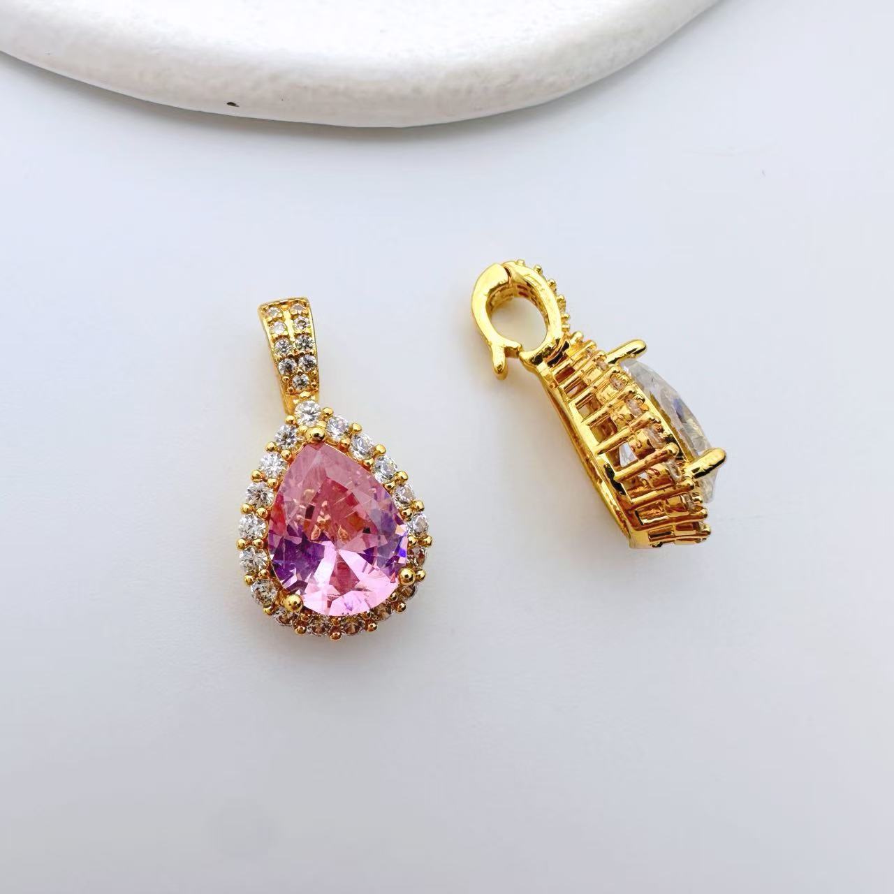 Teardrop Pendent Connection Closure/Clasp