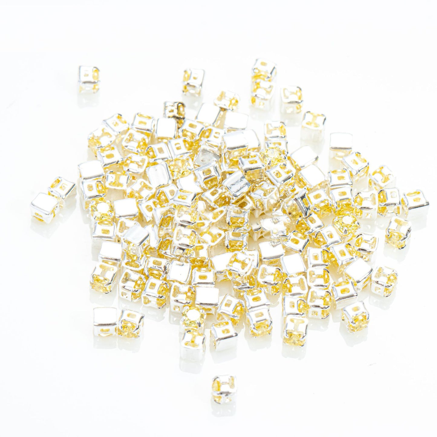 2mm Round Zircon Beads