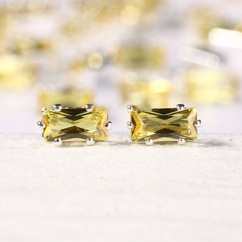 5x7mm Rectangle Zircon Beads