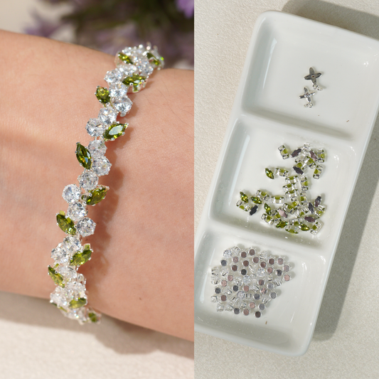 Kit 172 - Bracelet Making Kit with Memory Wire