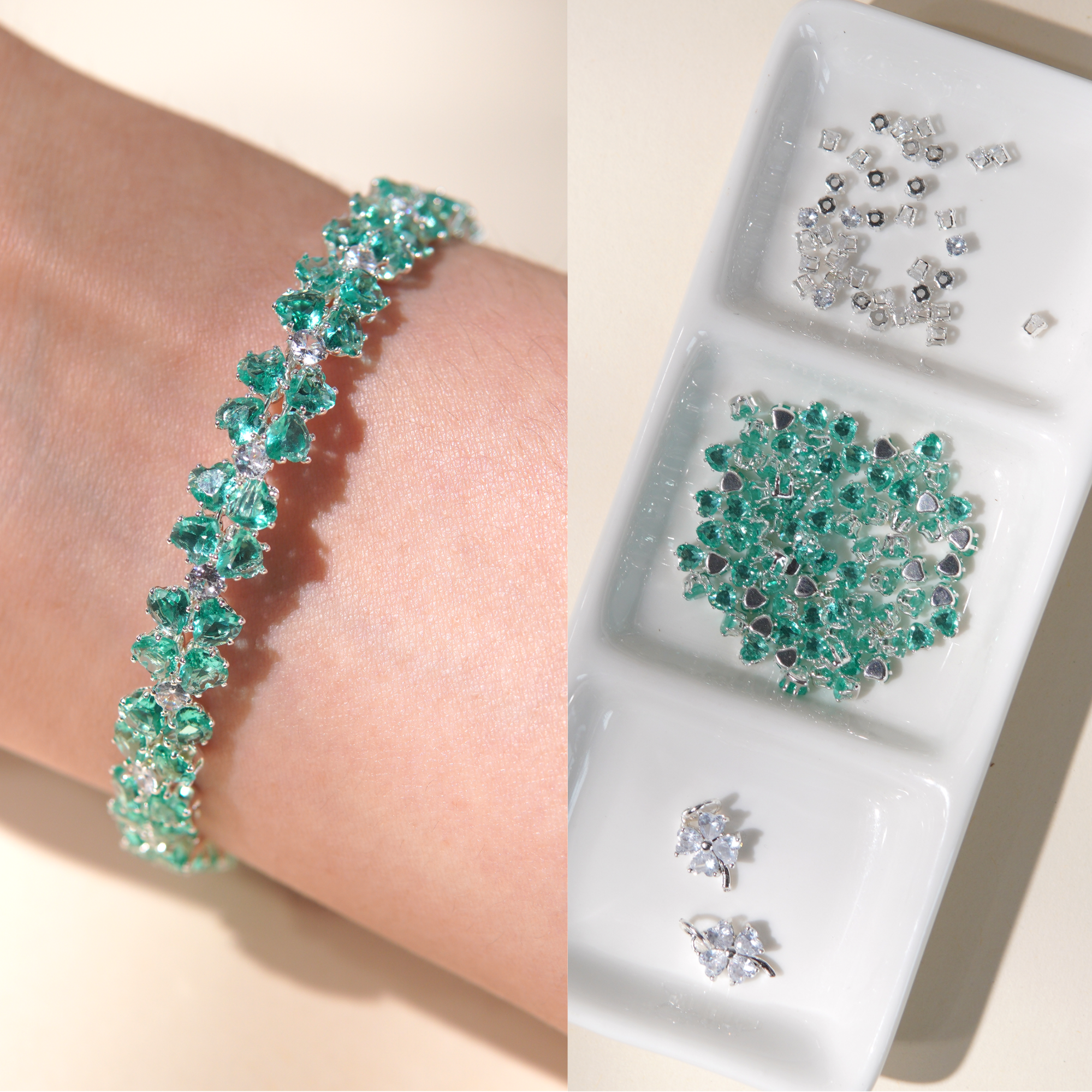 Kit 262 - Bracelet Making Kit with Memory Wire