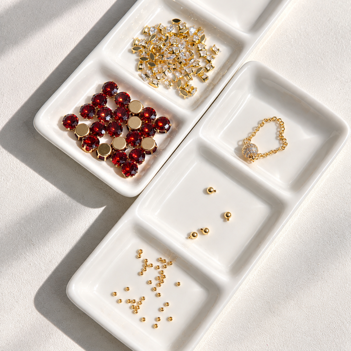 Kit 131 - Pearl & Marquise Bracelet Making Kit