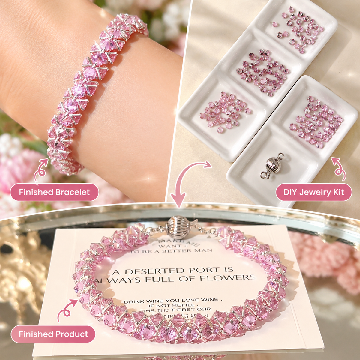 Kit 139 – Bold Full-CZ Tennis Bracelet Making Kit, 5mm