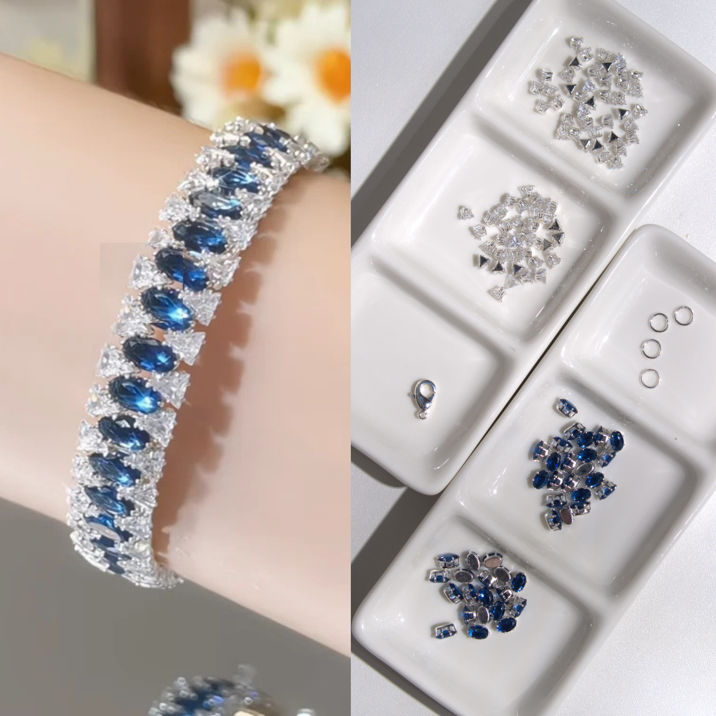 Kit 161- Bracelet Making Kit with Memory Wire