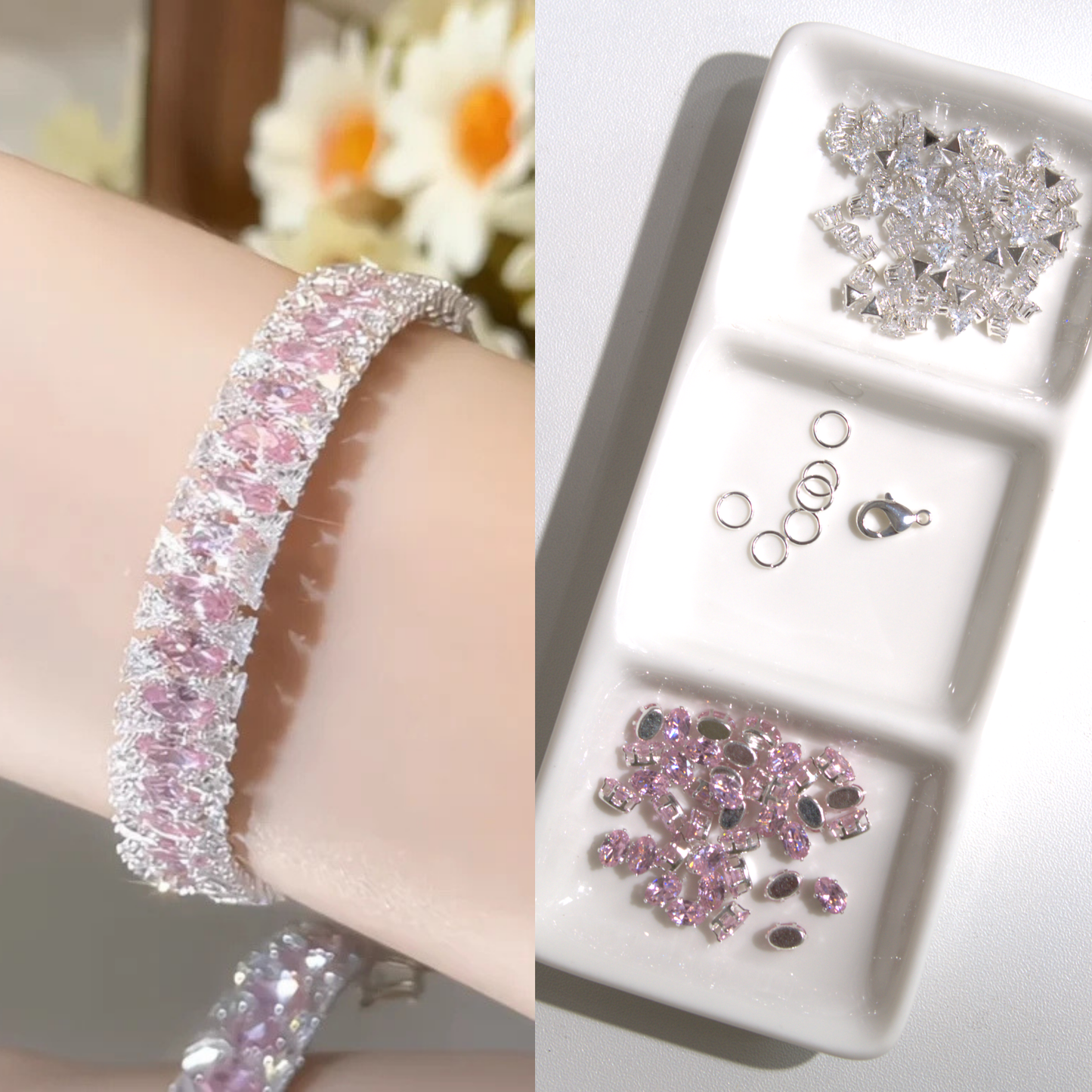 Kit 161- Bracelet Making Kit with Memory Wire
