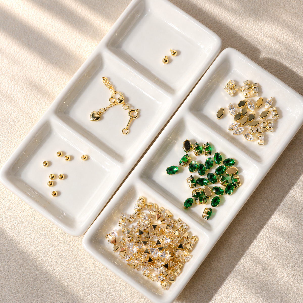 Kit 225 — Marquise & Oval CZ Bracelet Making Kit