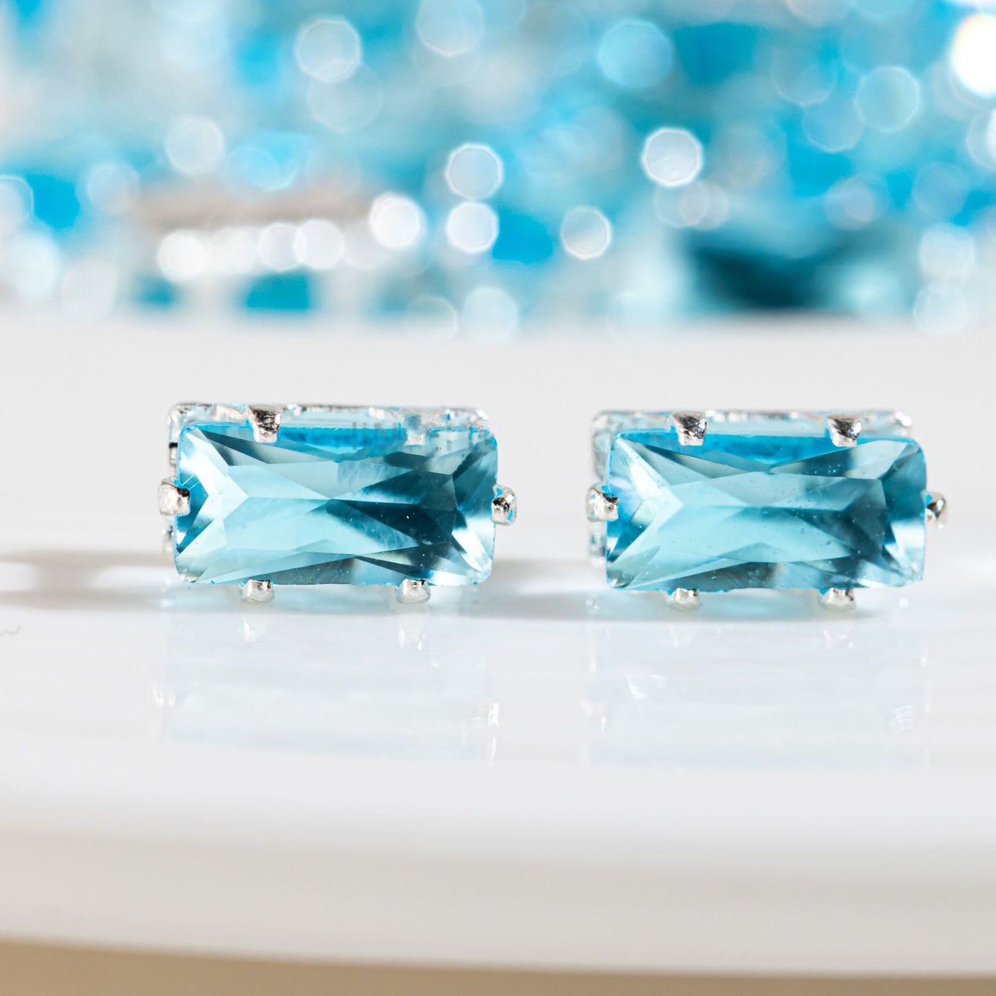 5x7mm Rectangle Zircon Beads