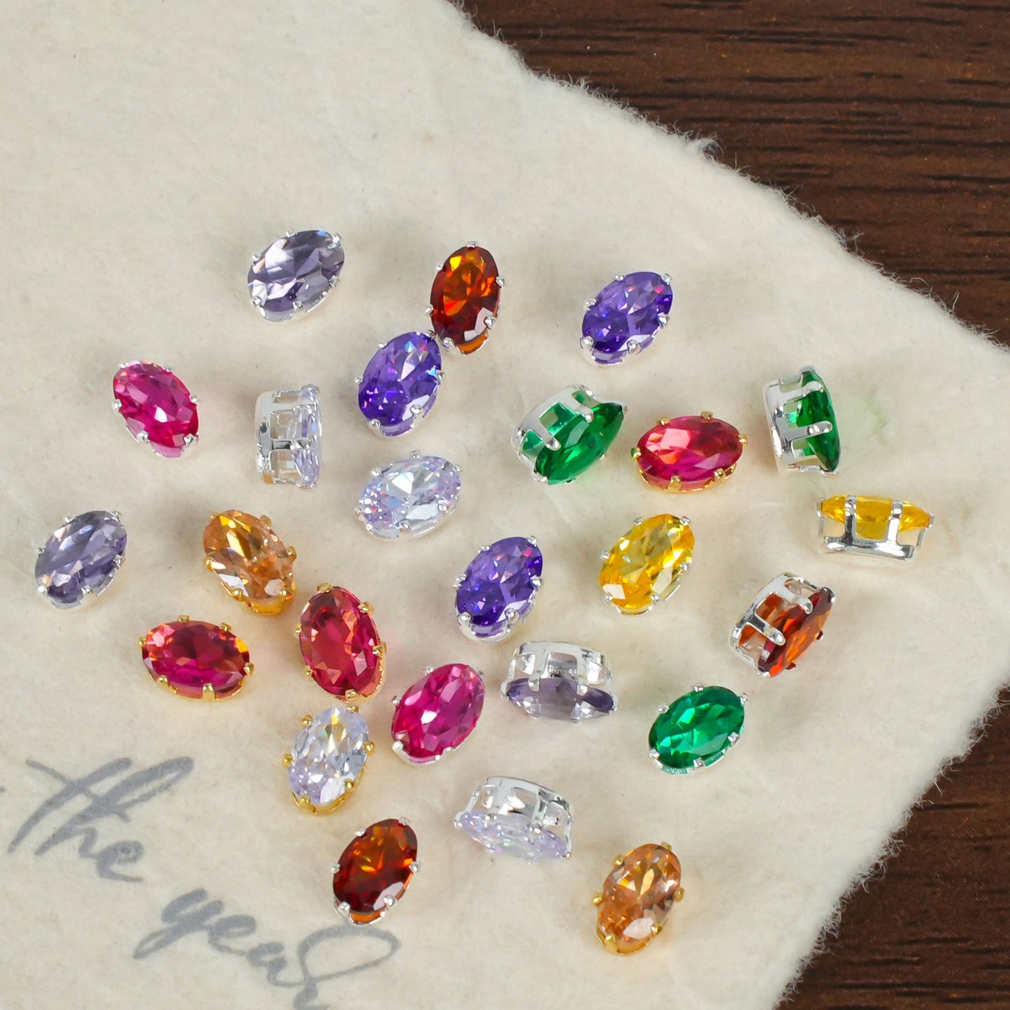3x5mm Oval Zircon Beads