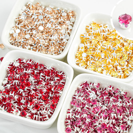 5MM Round Zircon Beads