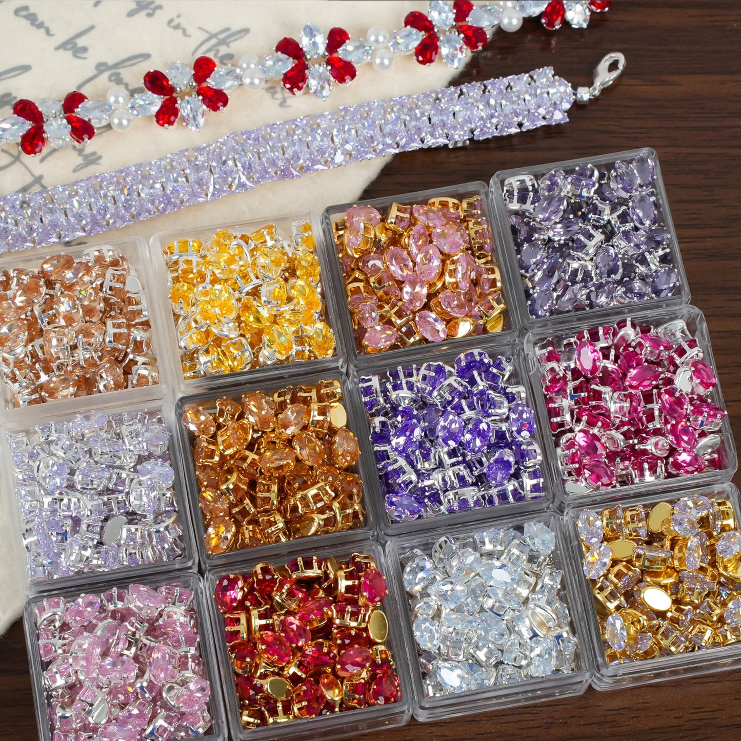 3x5mm Oval Zircon Beads