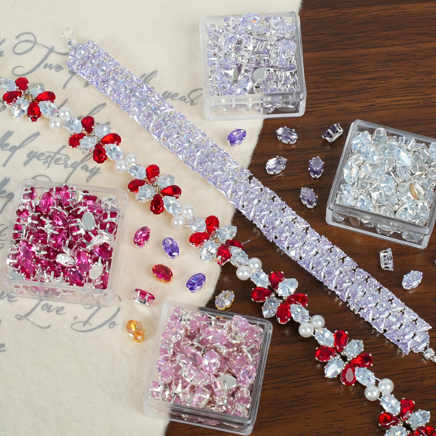 3x5mm Oval Zircon Beads