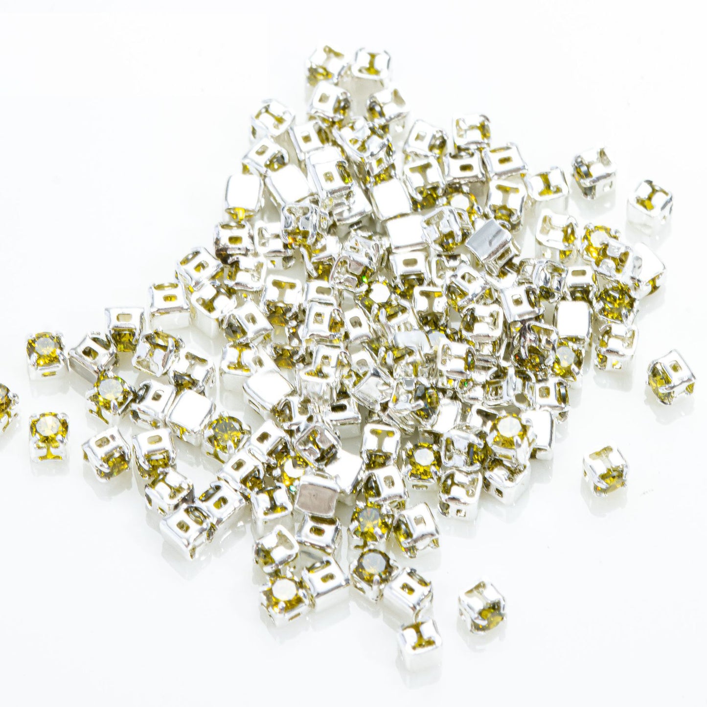 2mm Round Zircon Beads