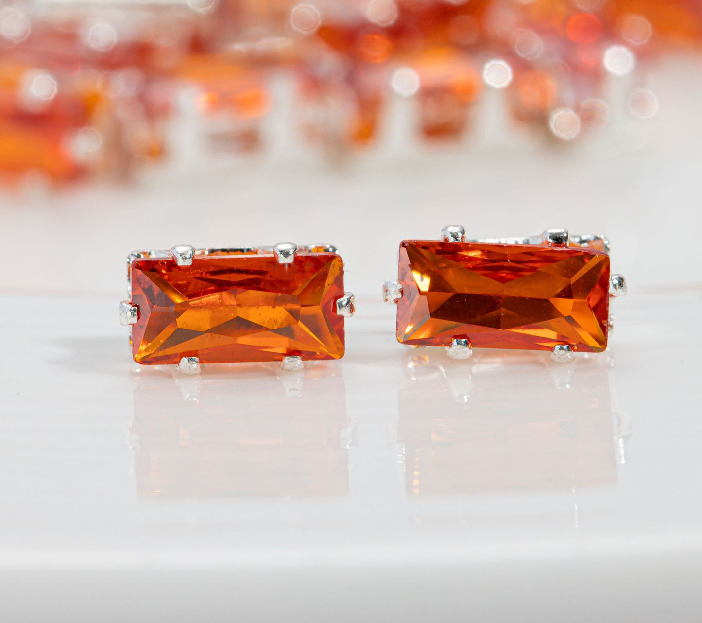 5x7mm Rectangle Zircon Beads