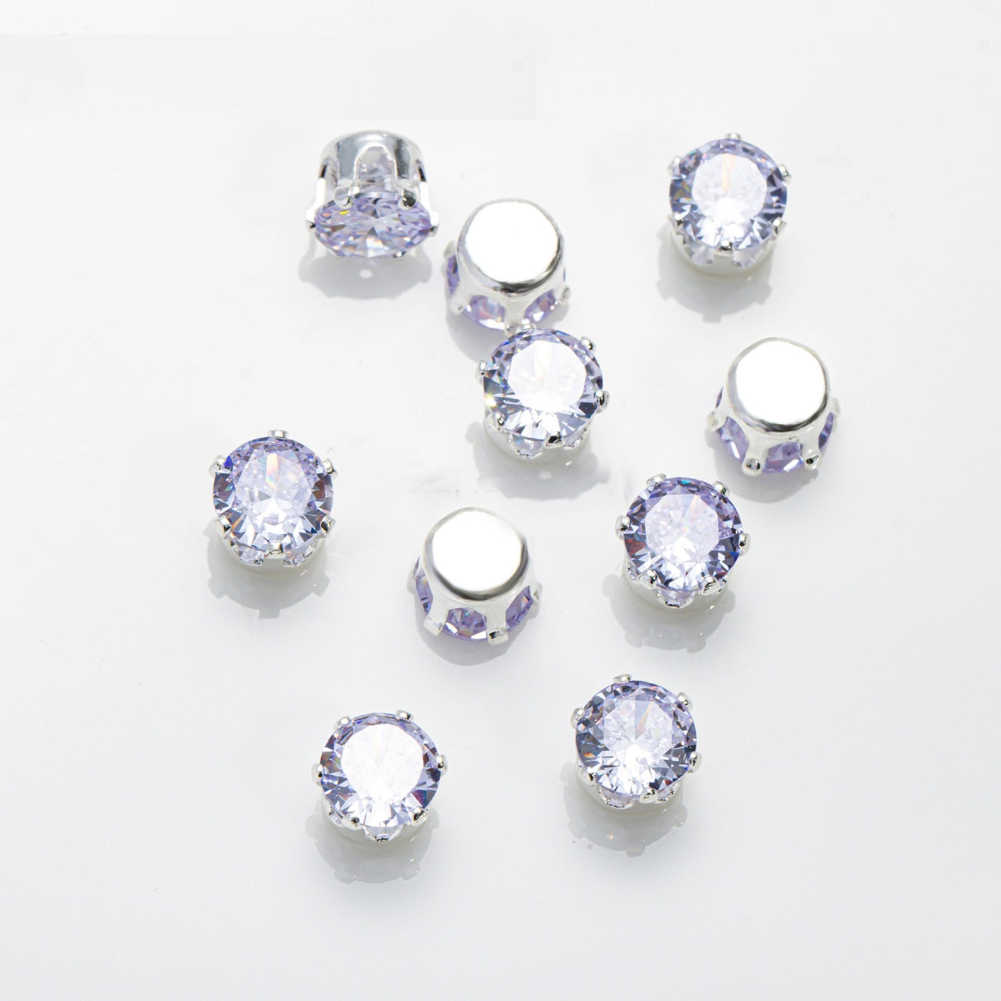 3MM Round Zircon Beads