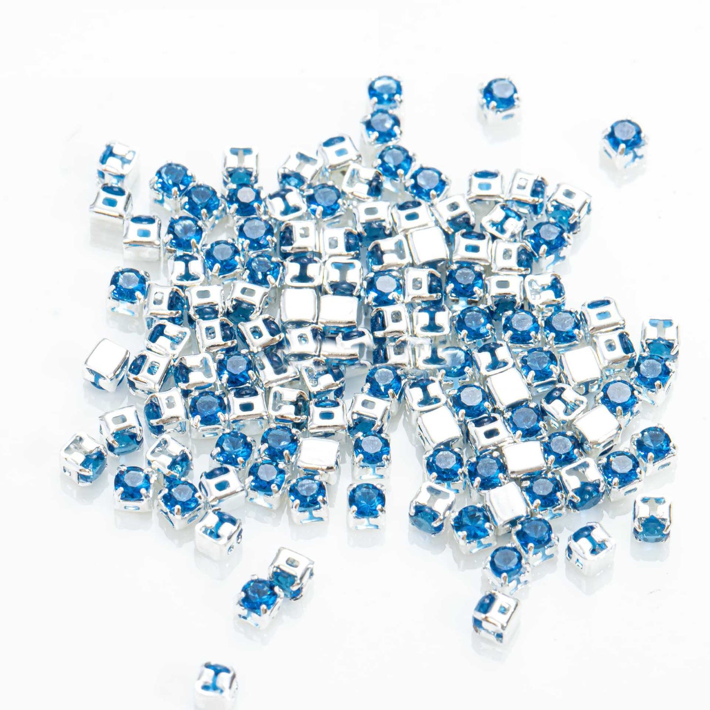 2mm Round Zircon Beads