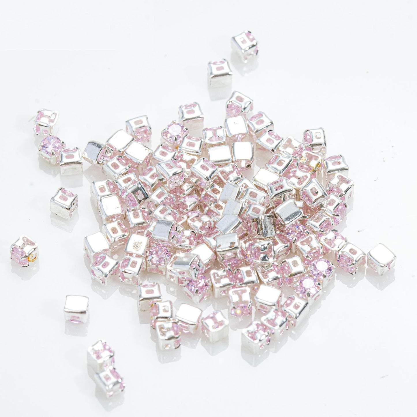 2mm Round Zircon Beads