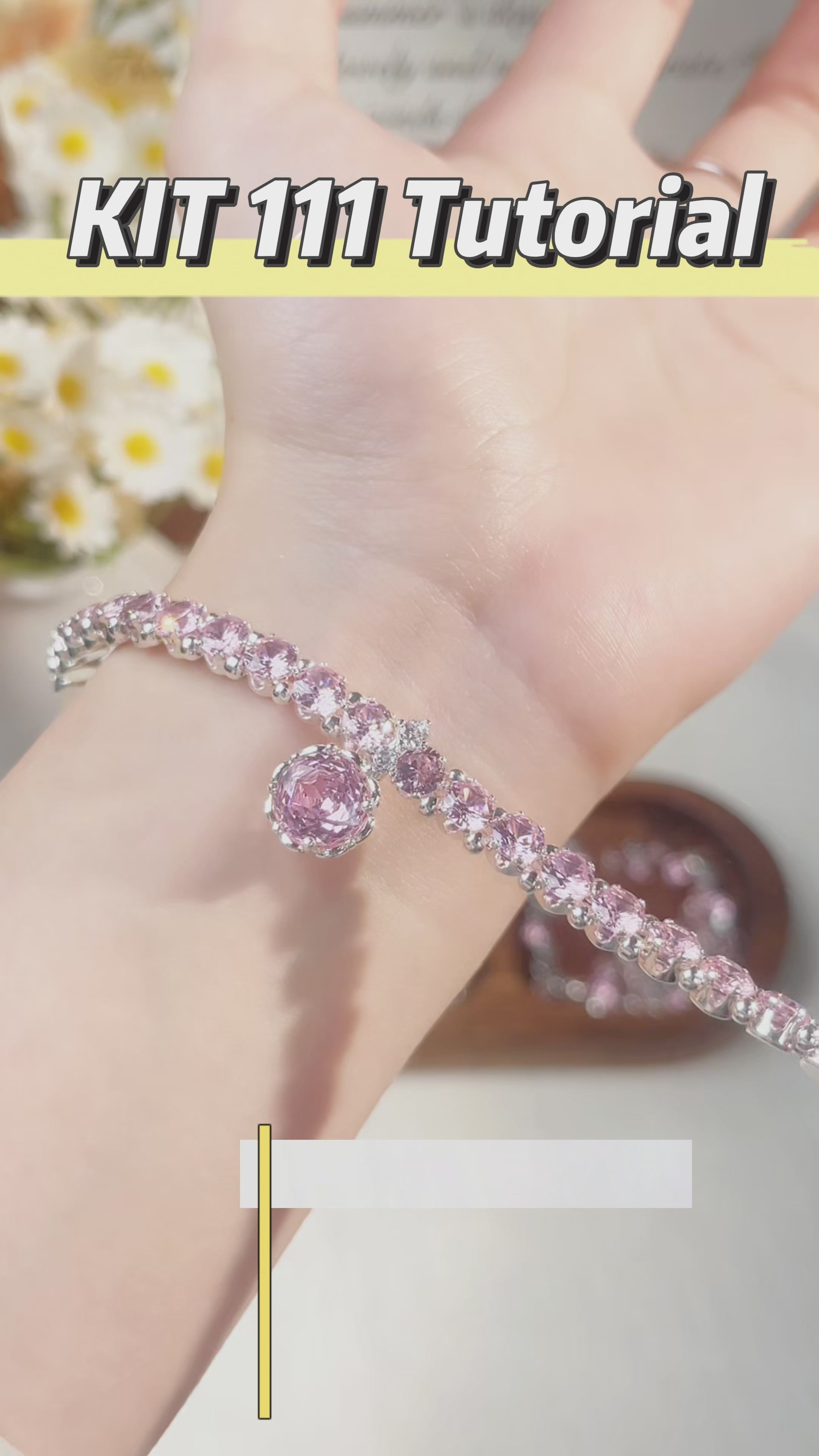 Kit 111- Flower Bracelet Making Kit
