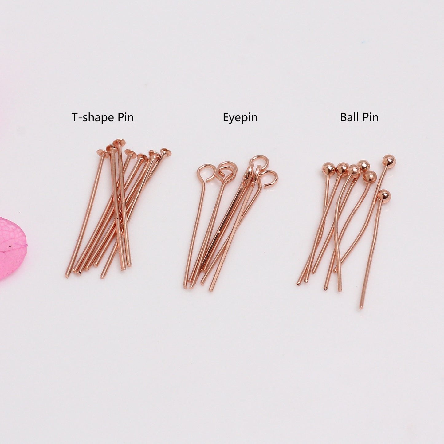 100pcs Ball/T-shape/Eyepin Point Headpins/Needle