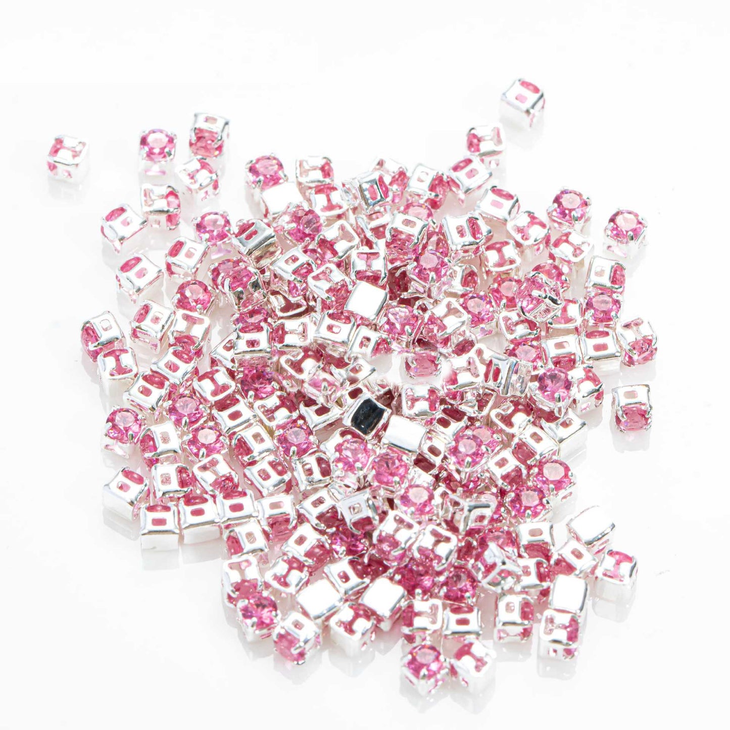 2mm Round Zircon Beads