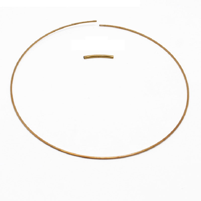 10pcs Brass Circle Connector Hoops