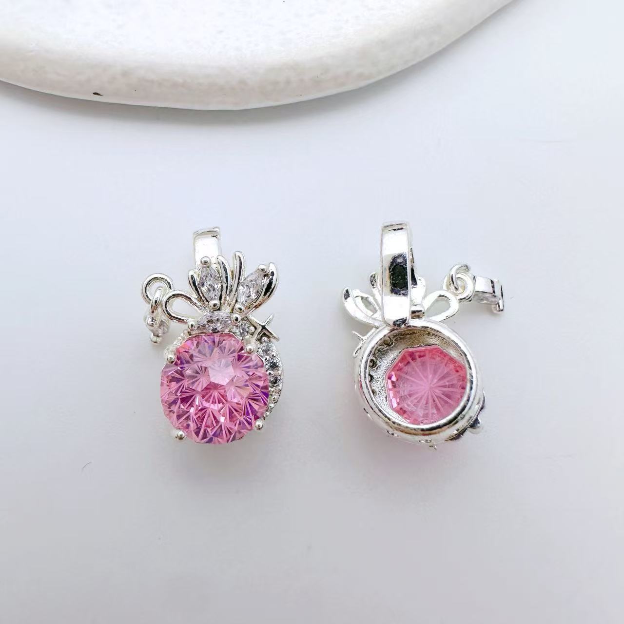 Floral Pendent Connection Closure/Clasp