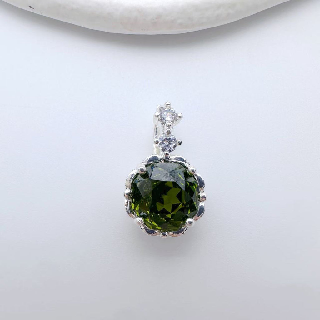 Rose Cut Zircon Connection Closure/Clasp