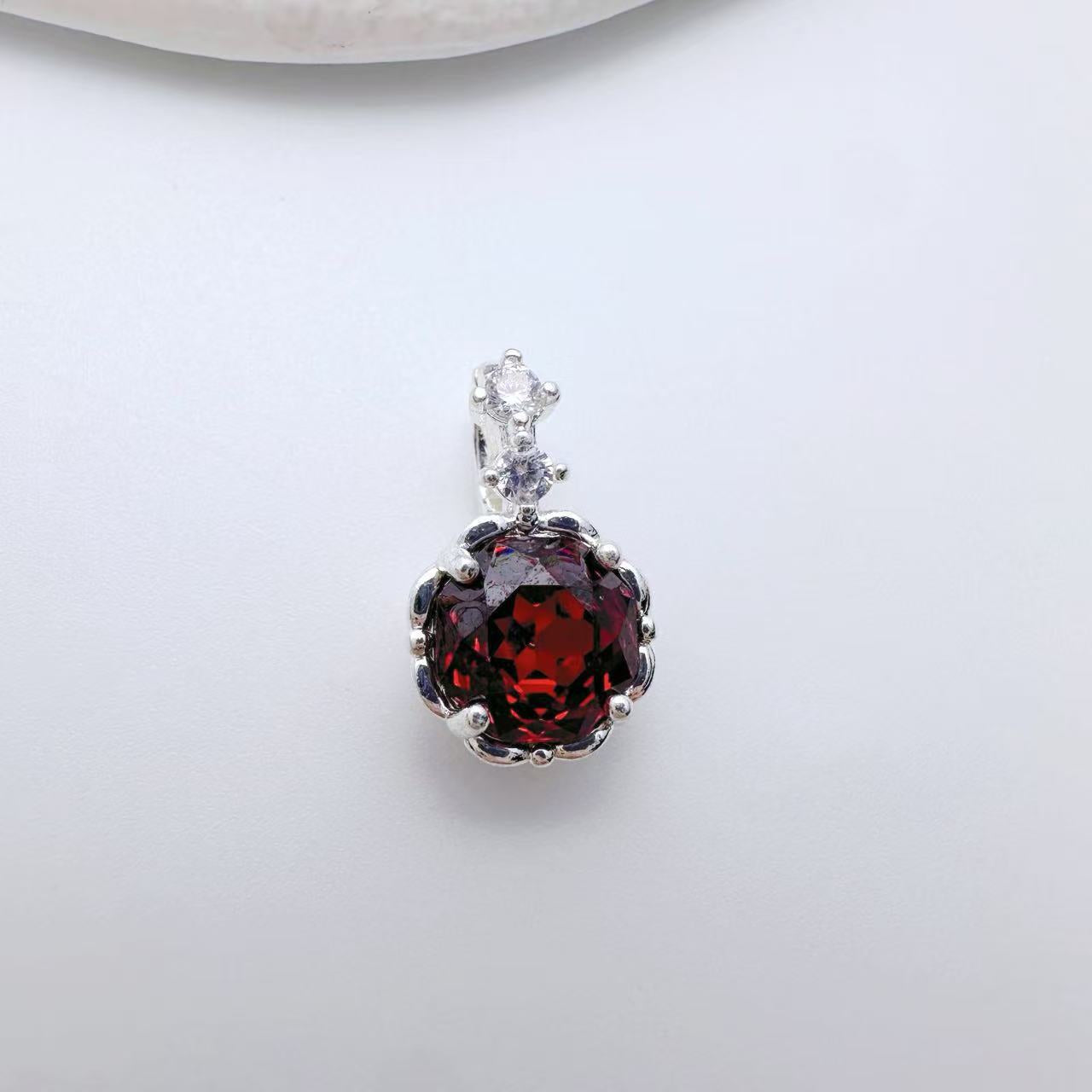 Rose Cut Zircon Connection Closure/Clasp