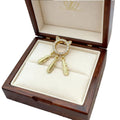 Plated Kitty Cat Bead Frame with Tassel