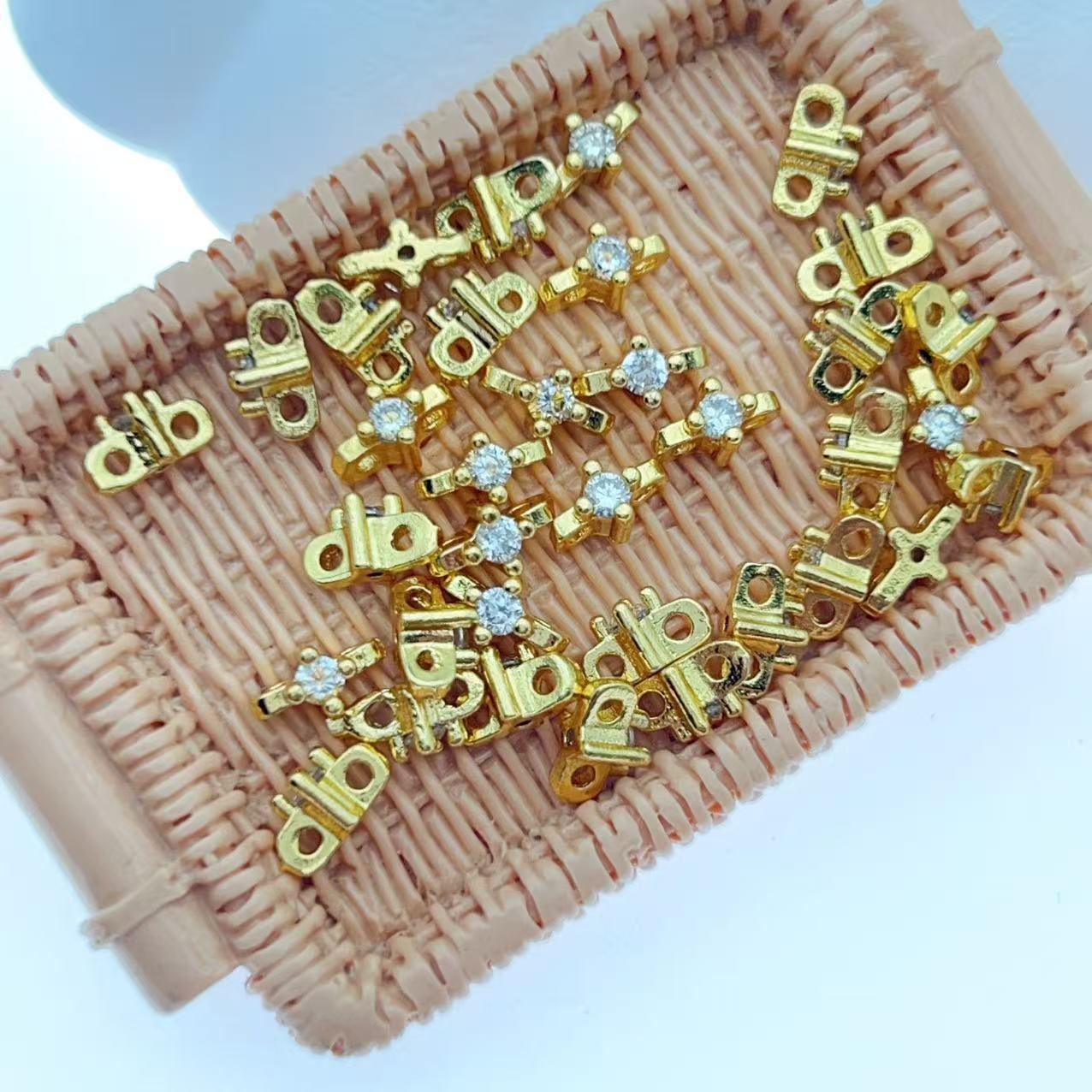 7mm Simple Double-Row Spacers-20pcs