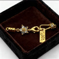 Lobster End Clasp with Zirconia Stones
