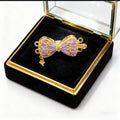 Bow Toggle Clasp for Double Strand Necklace