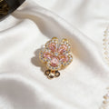 Double Row Floral End Clasp