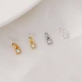 10pcs Flower Bud Small Dangle Charm Pendant