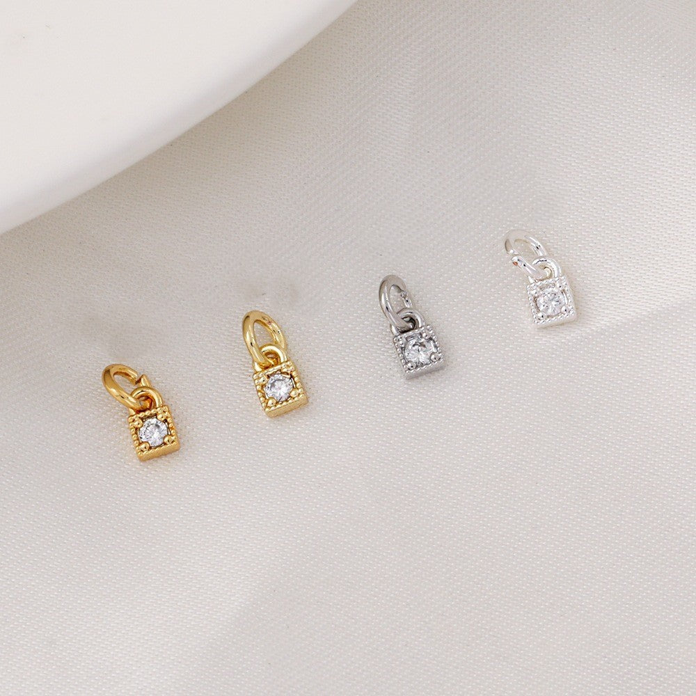 10pcs Flower Bud Small Dangle Charm Pendant