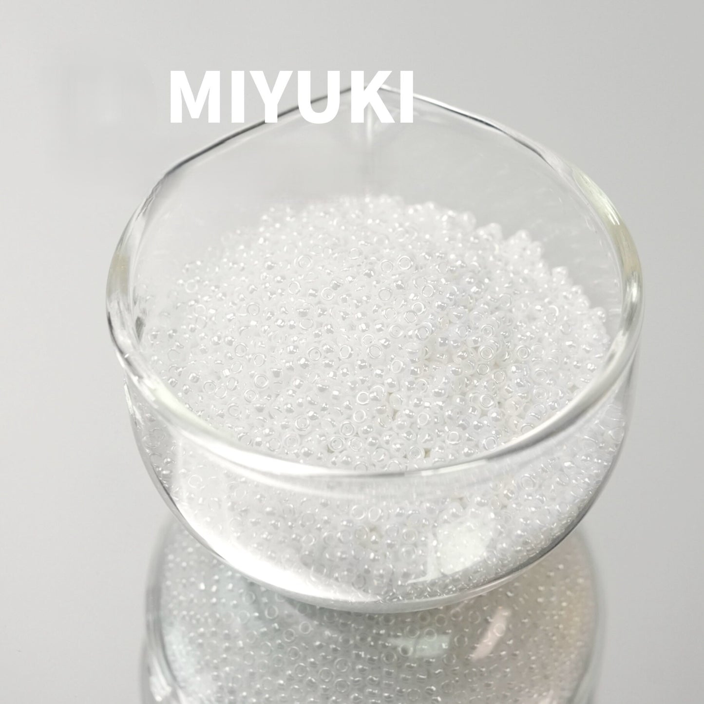 MIYUKI 420 Creamy Glaze Glass Seed Beads - 10g