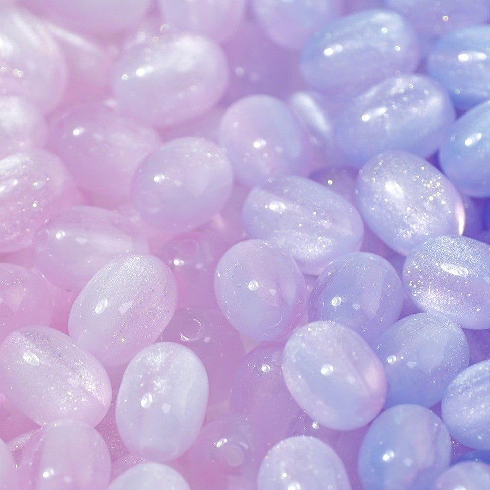 (50pcs)8x11mm Light & Temperature-Sensitive Resin Oval Beads