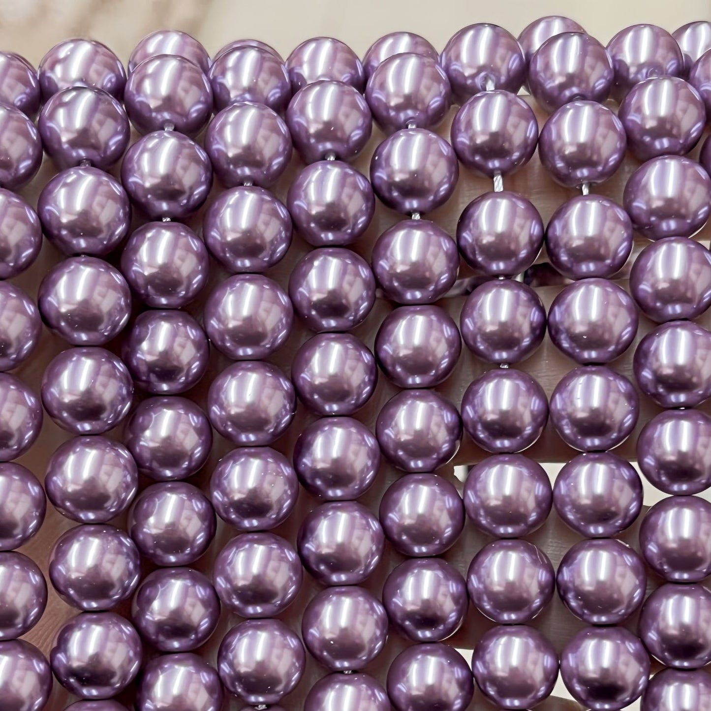 7A Crystal Round Pearls, Full-Drilled Beads, 2-16mm, Swarovski Color