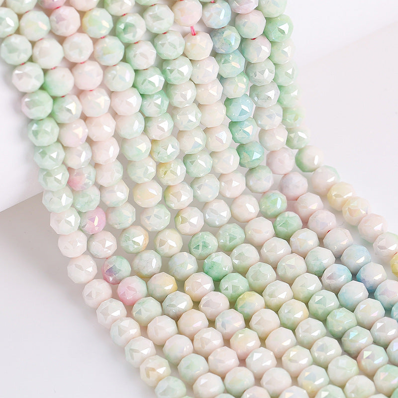 50pcs 8mm Disco Crystal Beads