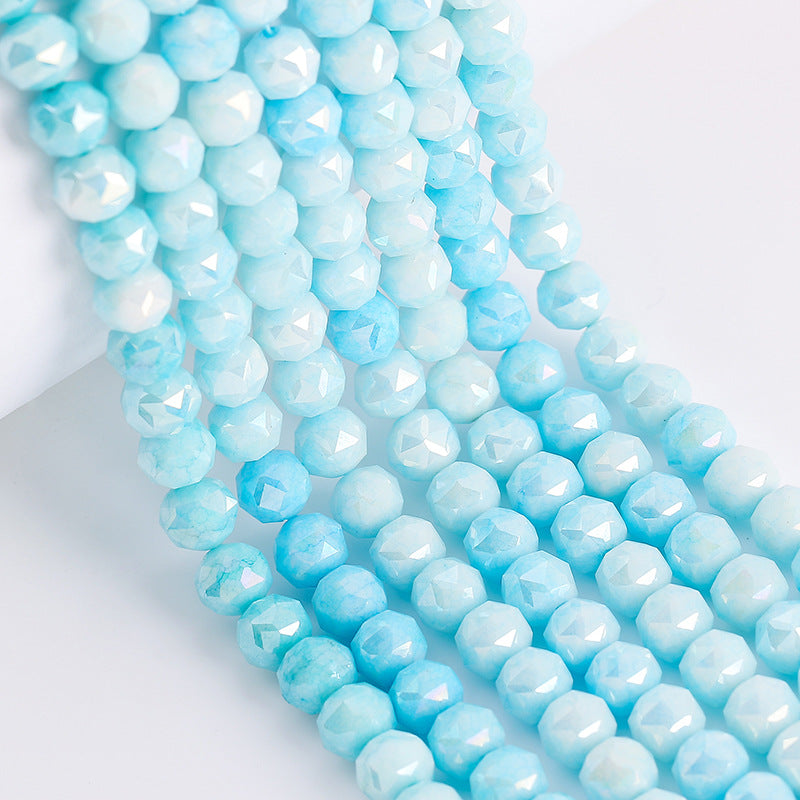 50pcs 8mm Disco Crystal Beads