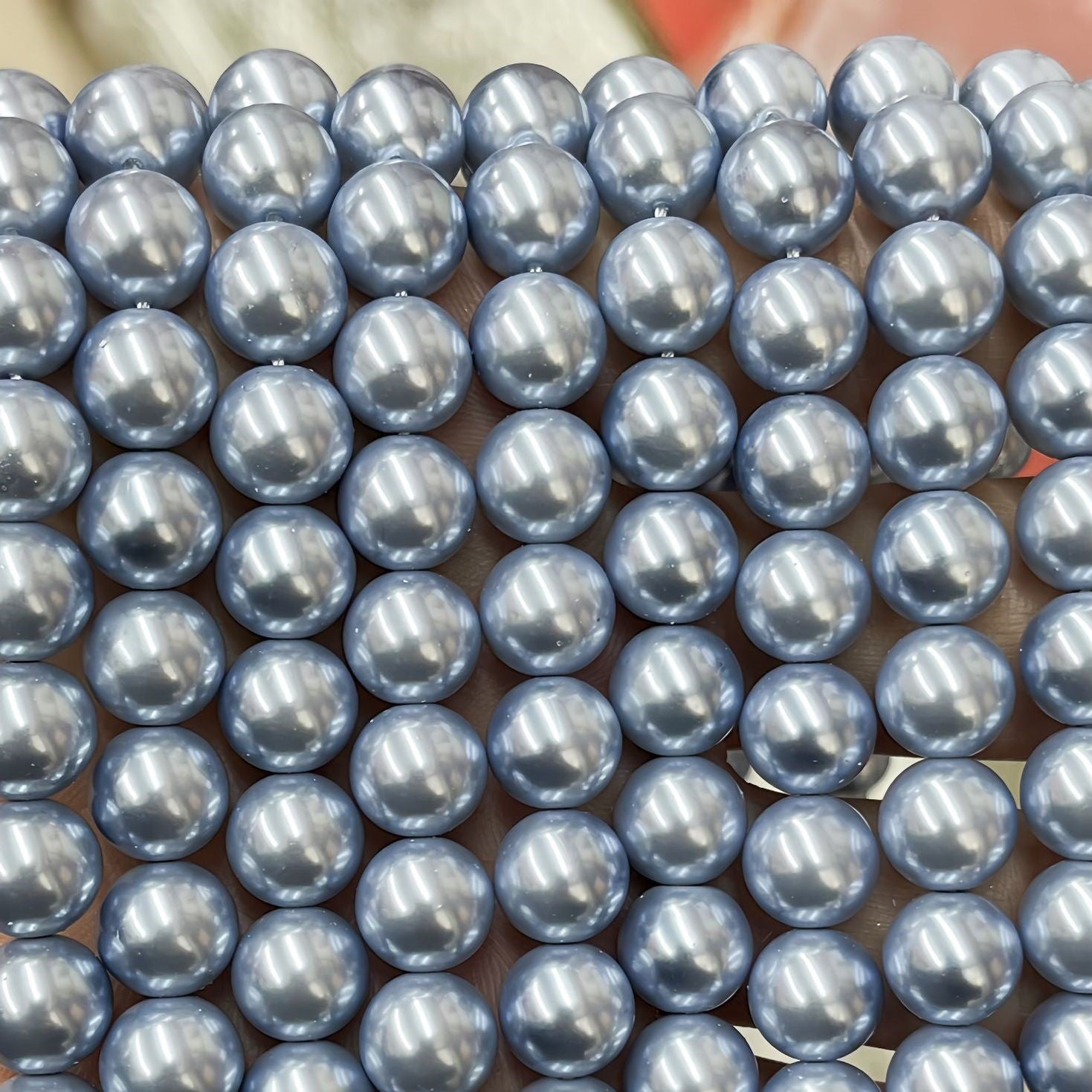 7A Crystal Round Pearls, Full-Drilled Beads, 2-16mm, Swarovski Color