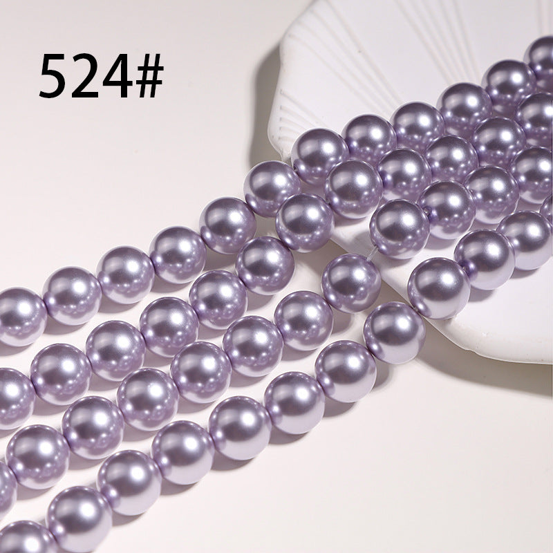 40cm Crystal Round Pearls, Full-Drilled Beads, 3-16mm, Swarovski Color