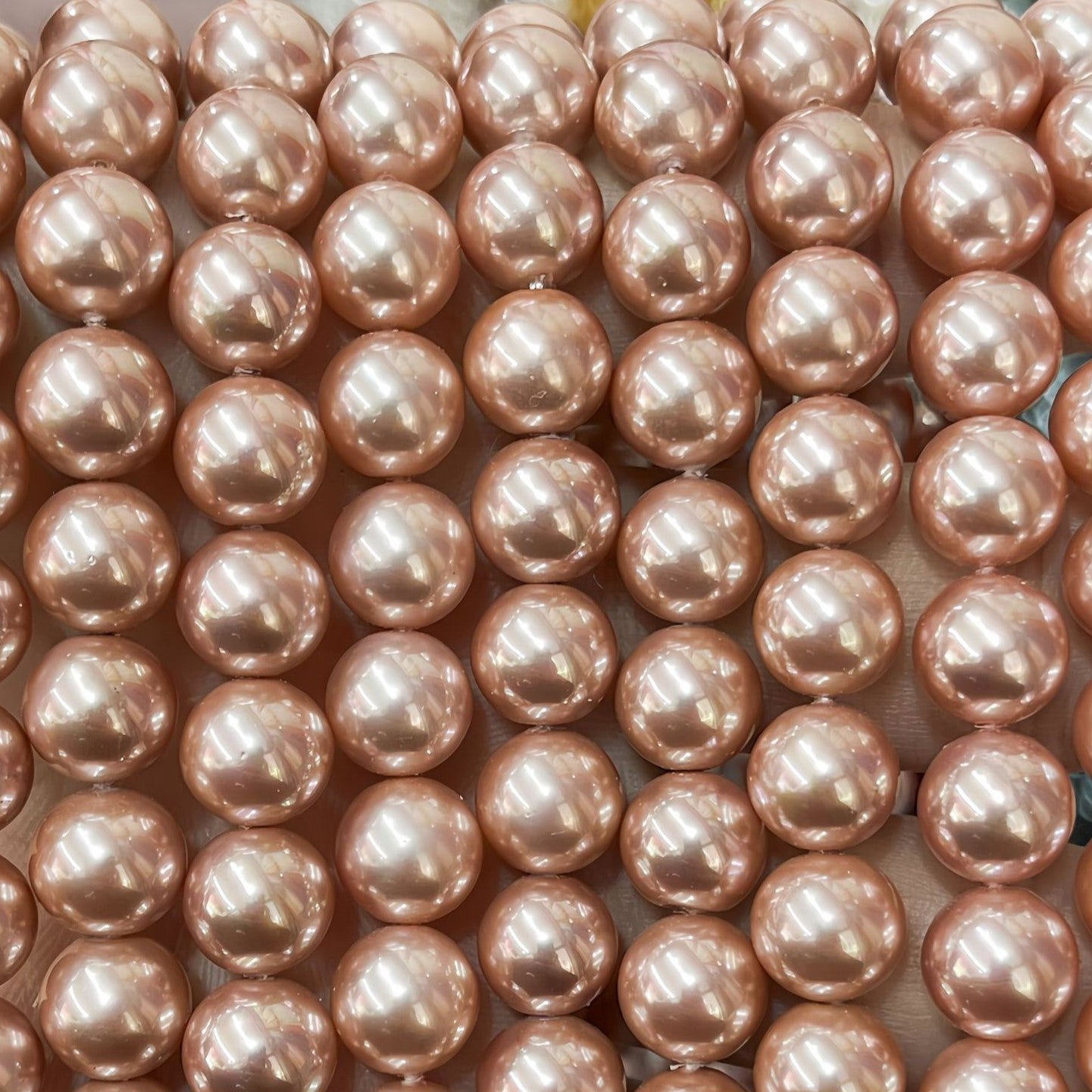 7A Crystal Round Pearls, Full-Drilled Beads, 2-16mm, Swarovski Color