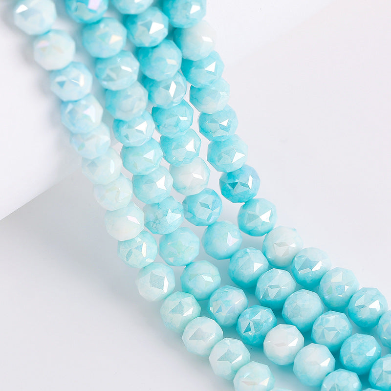 50pcs 8mm Disco Crystal Beads