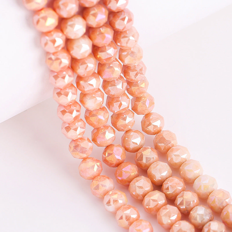 50pcs 8mm Disco Crystal Beads