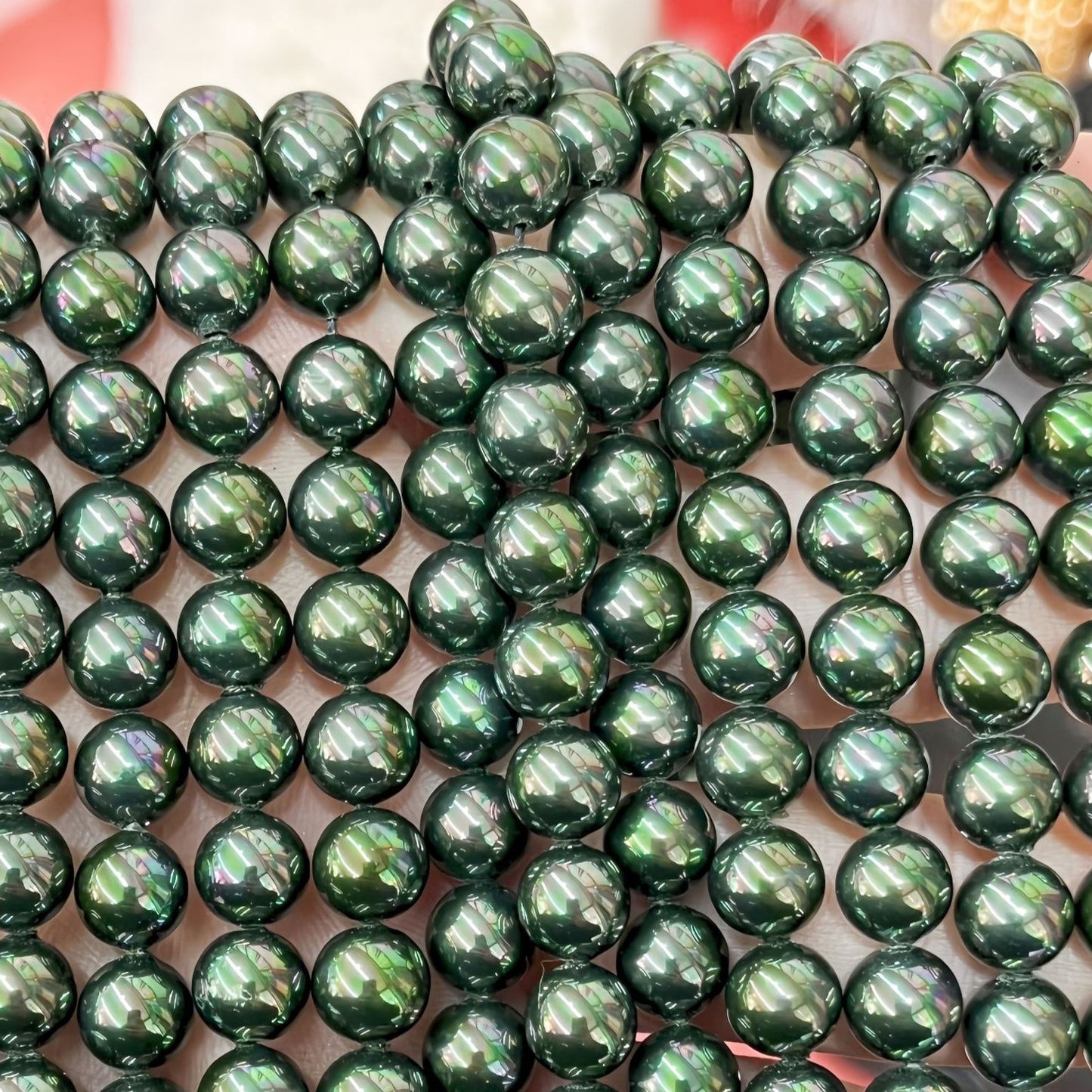 7A Crystal Round Pearls, Full-Drilled Beads, 2-16mm, Swarovski Color