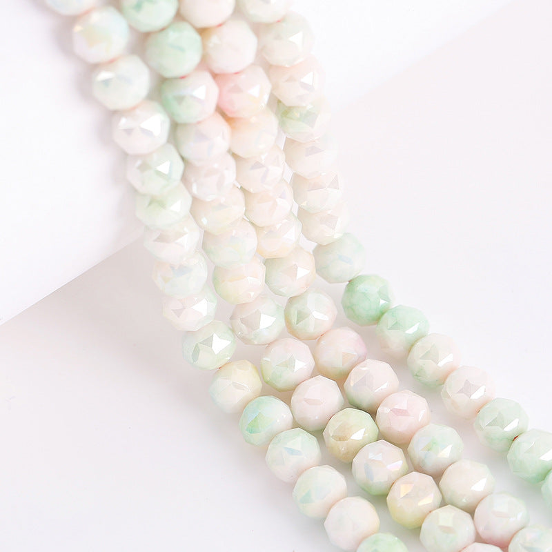 50pcs 8mm Disco Crystal Beads