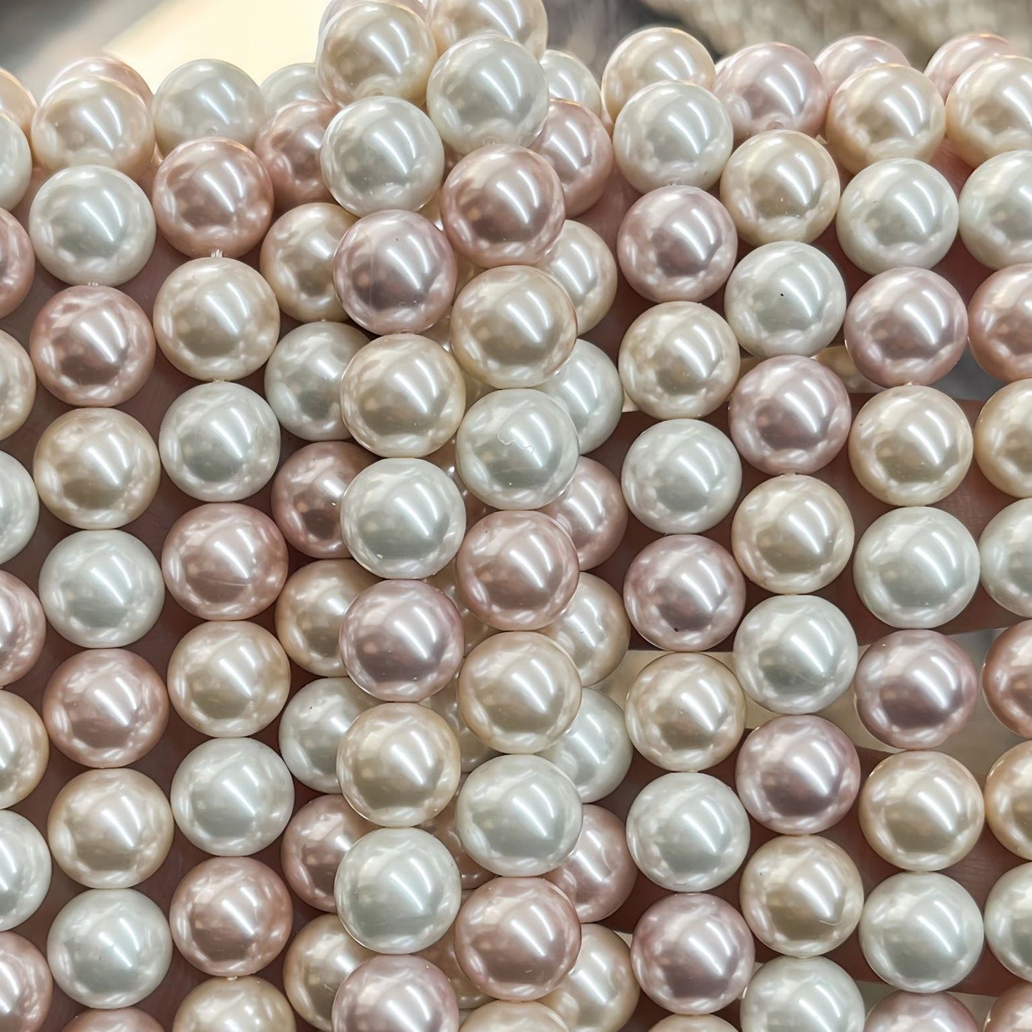 7A Crystal Round Pearls, Full-Drilled Beads, 2-16mm, Swarovski Color